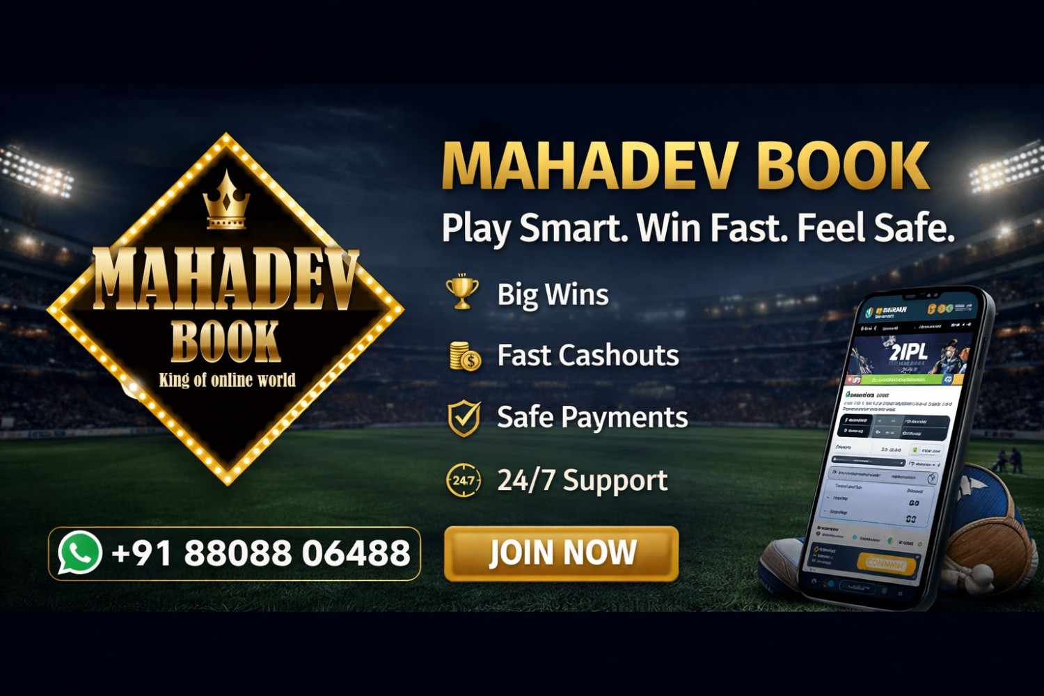 Mahadev Book – Play Smart, Win Fast, Feel Safe