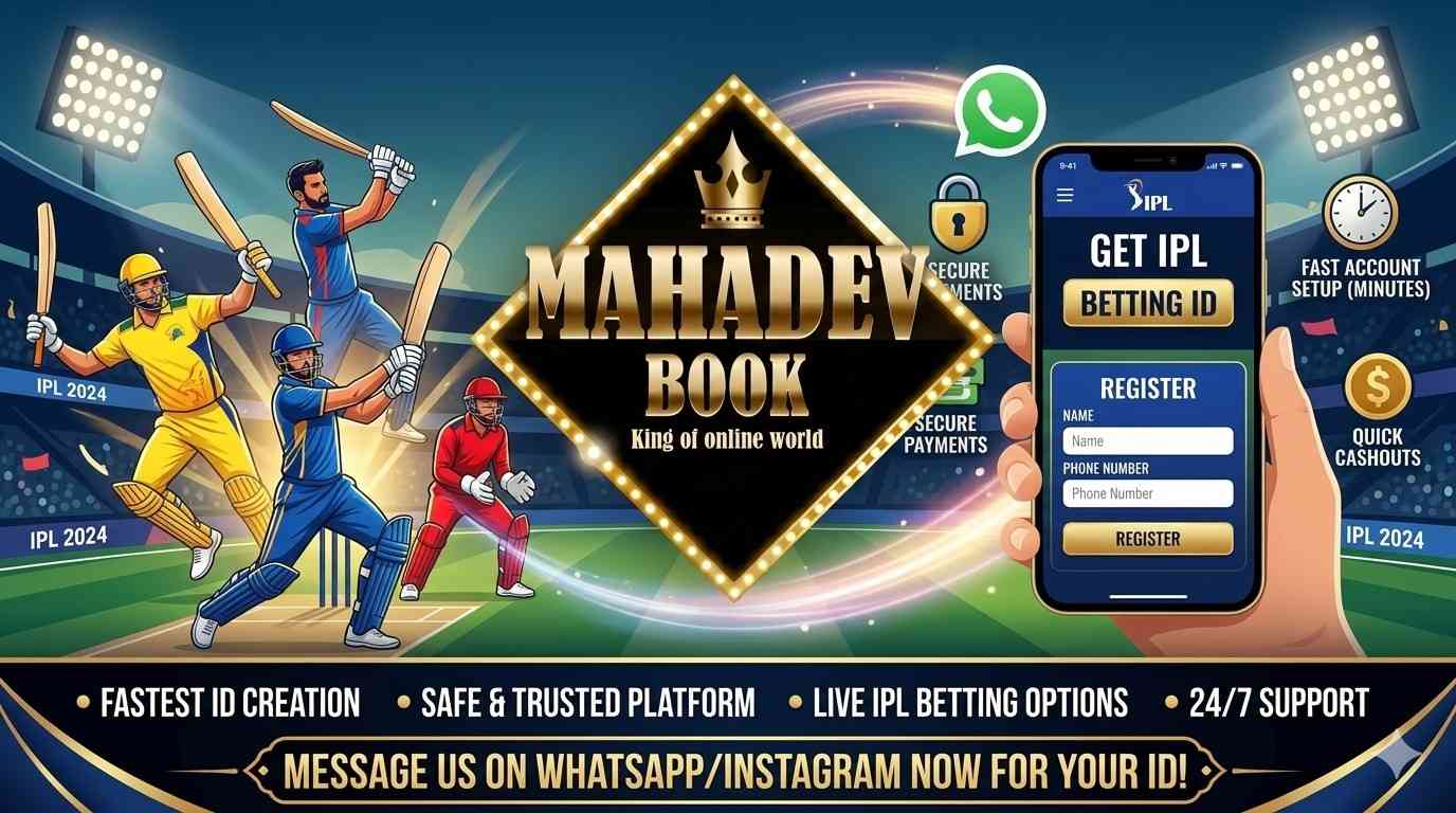 Get Your IPL Betting ID Fast With Mahadev Book