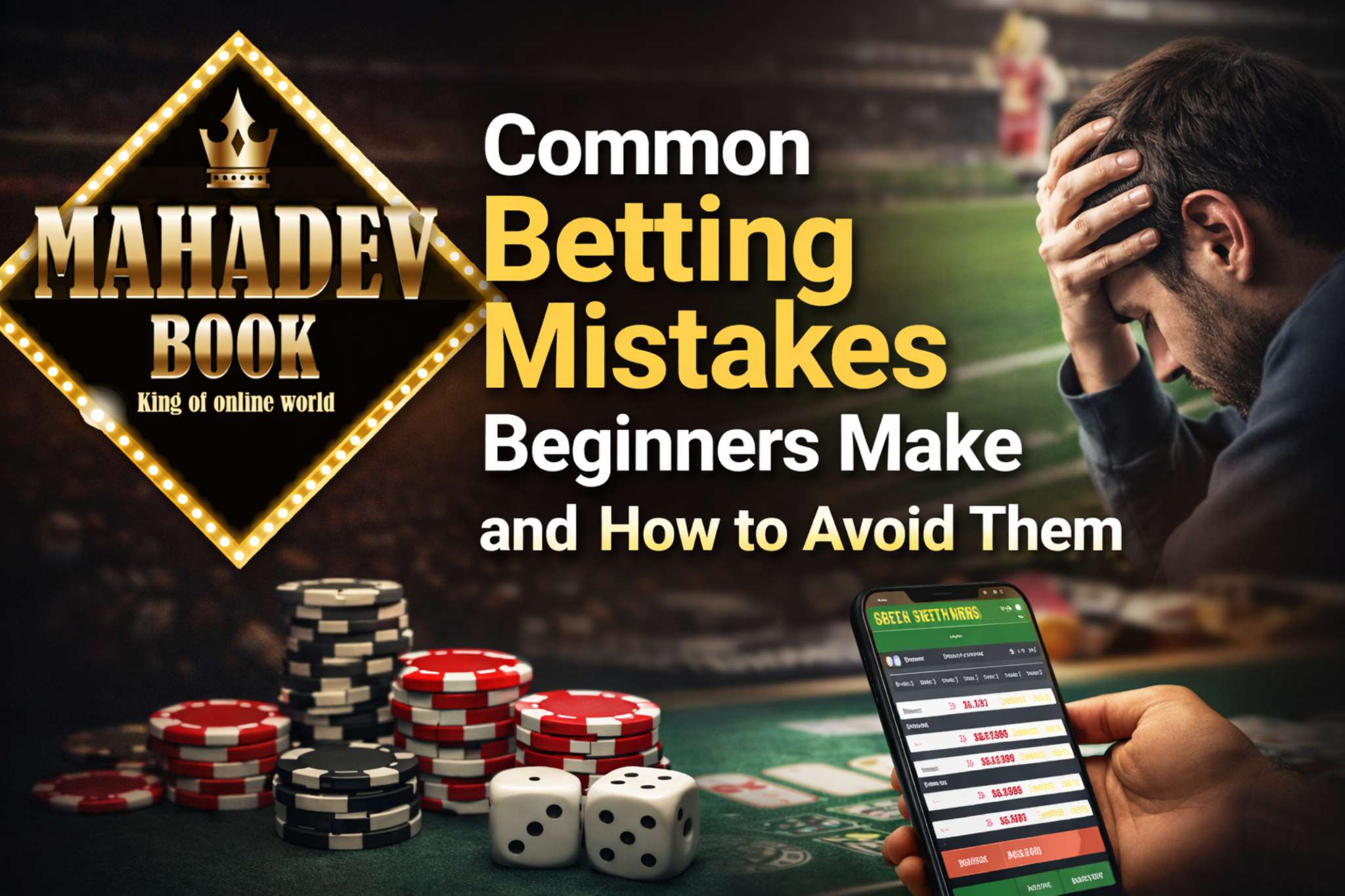 Common Betting Mistakes BeginnersMake and How to Avoid Them