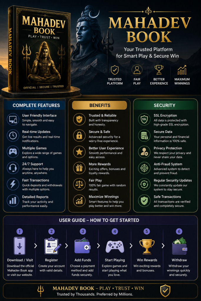 Mahadev Book: Complete Features, Benefits, Security, and User Guide